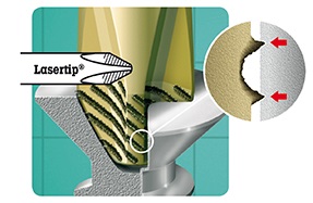 WERA　レーザーチップ　加工